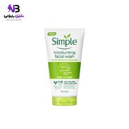 ژل شستشوی مرطوب کننده مدل Moisturising سیمپل 150 میل